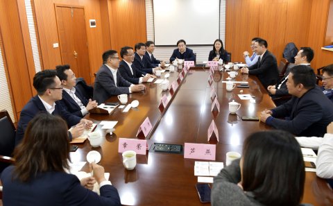 工銀租賃及工商銀行領導一行來我司進行合作洽談
