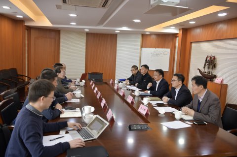 交通運輸部水運科學研究院來我司調研