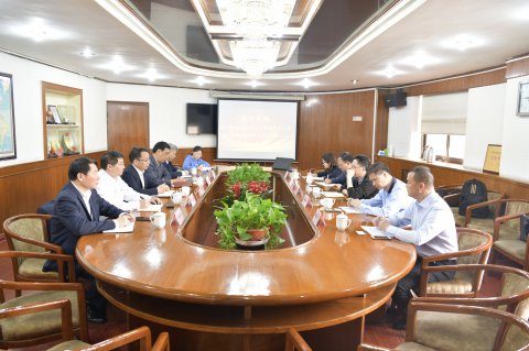 浙江省交投集團(tuán)、浙江省海運(yùn)集團(tuán)來公司訪問