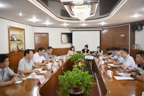 上海海事大學(xué)商船學(xué)院張國(guó)榮副書記一行來我司調(diào)研