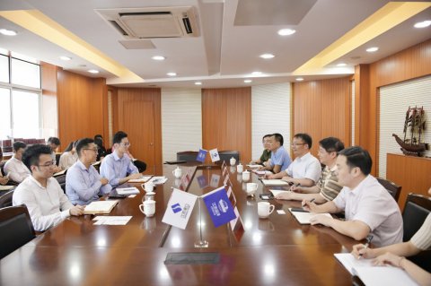 泛奧升(中國(guó))船務(wù)服務(wù)有限公司拜訪我司