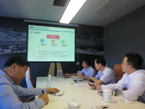 晁陽(yáng)董事長(zhǎng)對(duì)新世紀(jì)貨運(yùn)、通海進(jìn)行調(diào)研
